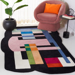 Safavieh Fifth Avenue 147 Rug, FTV147 - Black / Pink