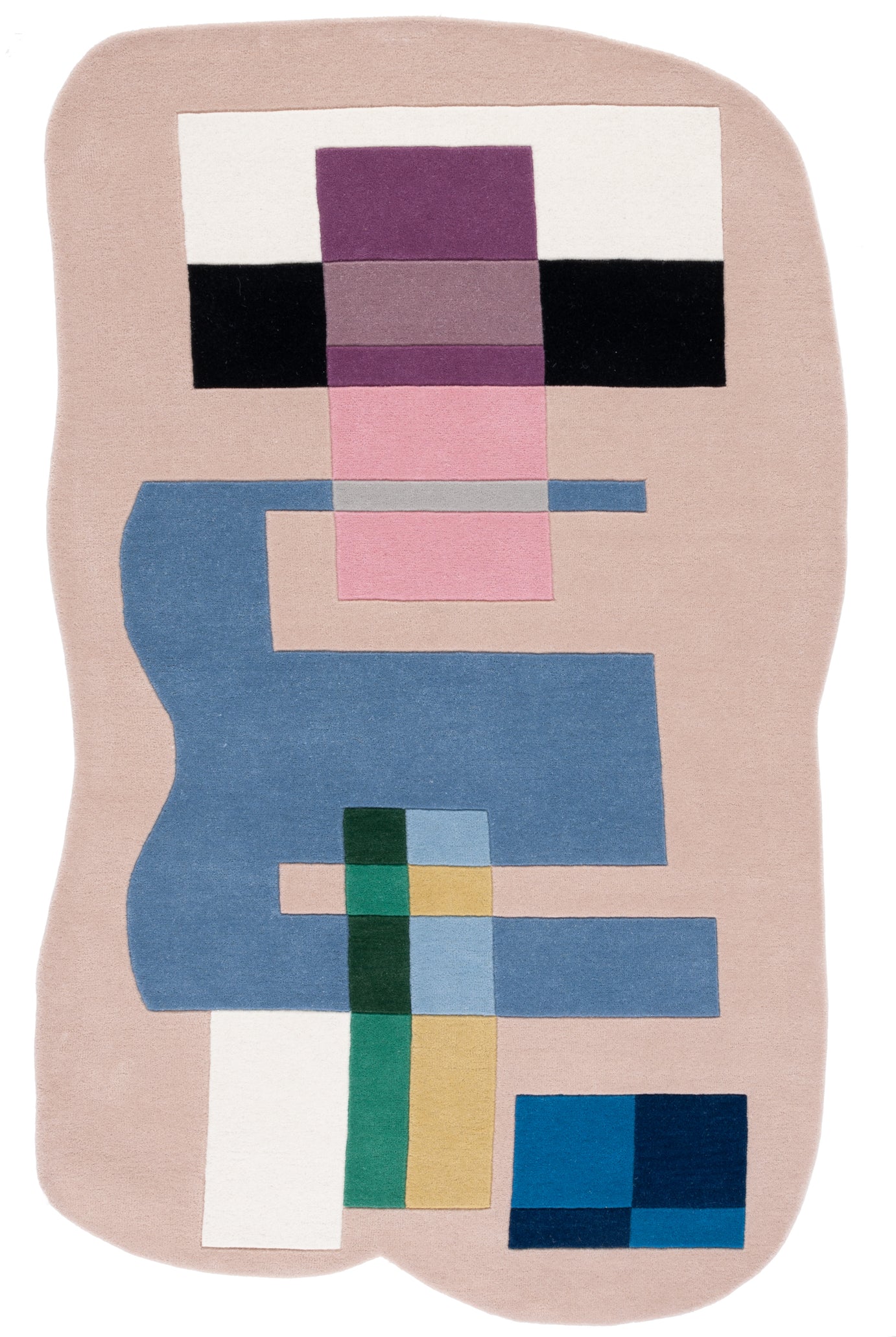 Safavieh Fifth Avenue 148 Rug, FTV148 - Beige / Blue