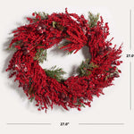 Safavieh Faux 30 Berry & Pine Led Wreath , FXP1093