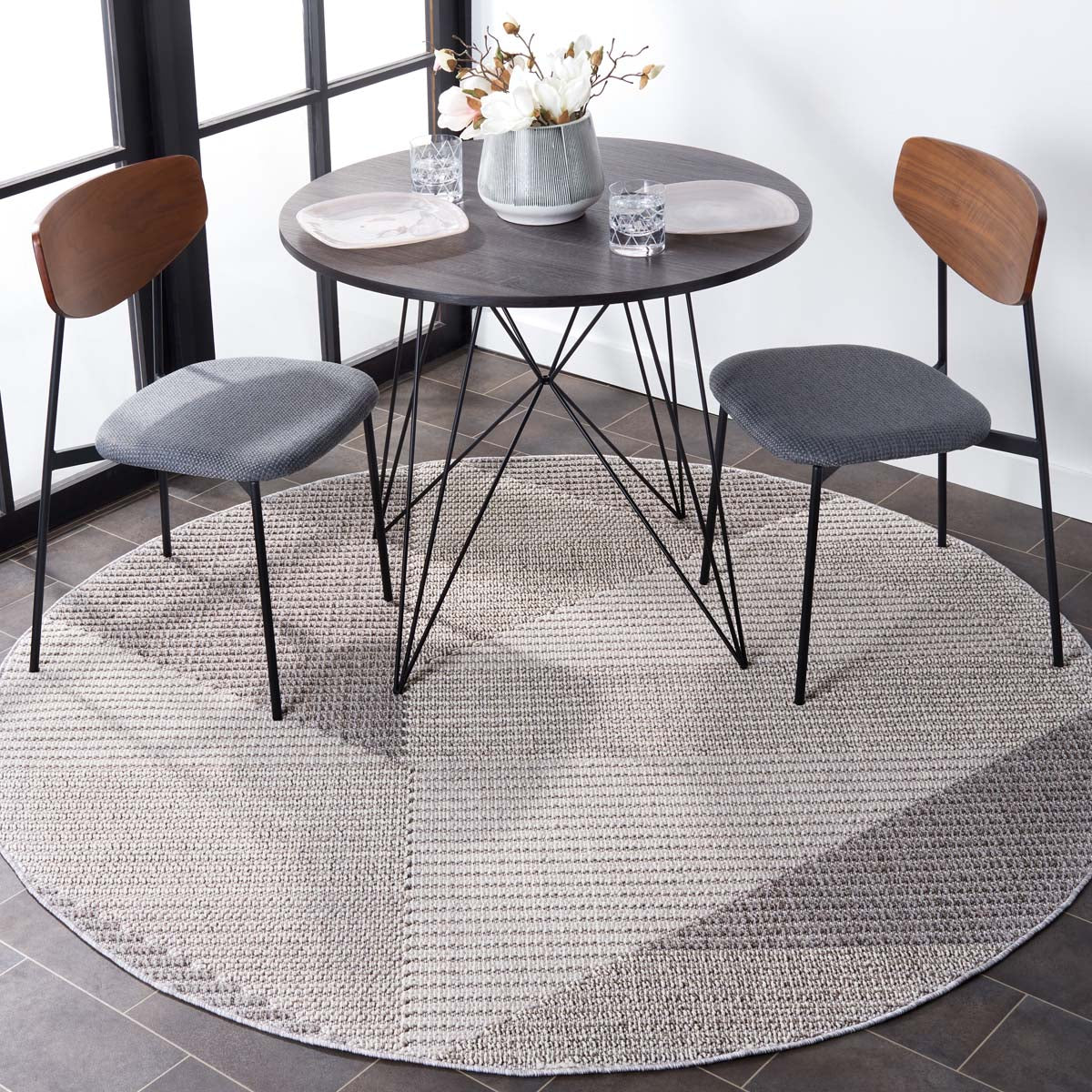 Safavieh Global 400 Rug, GLB400 - Light Grey / Grey