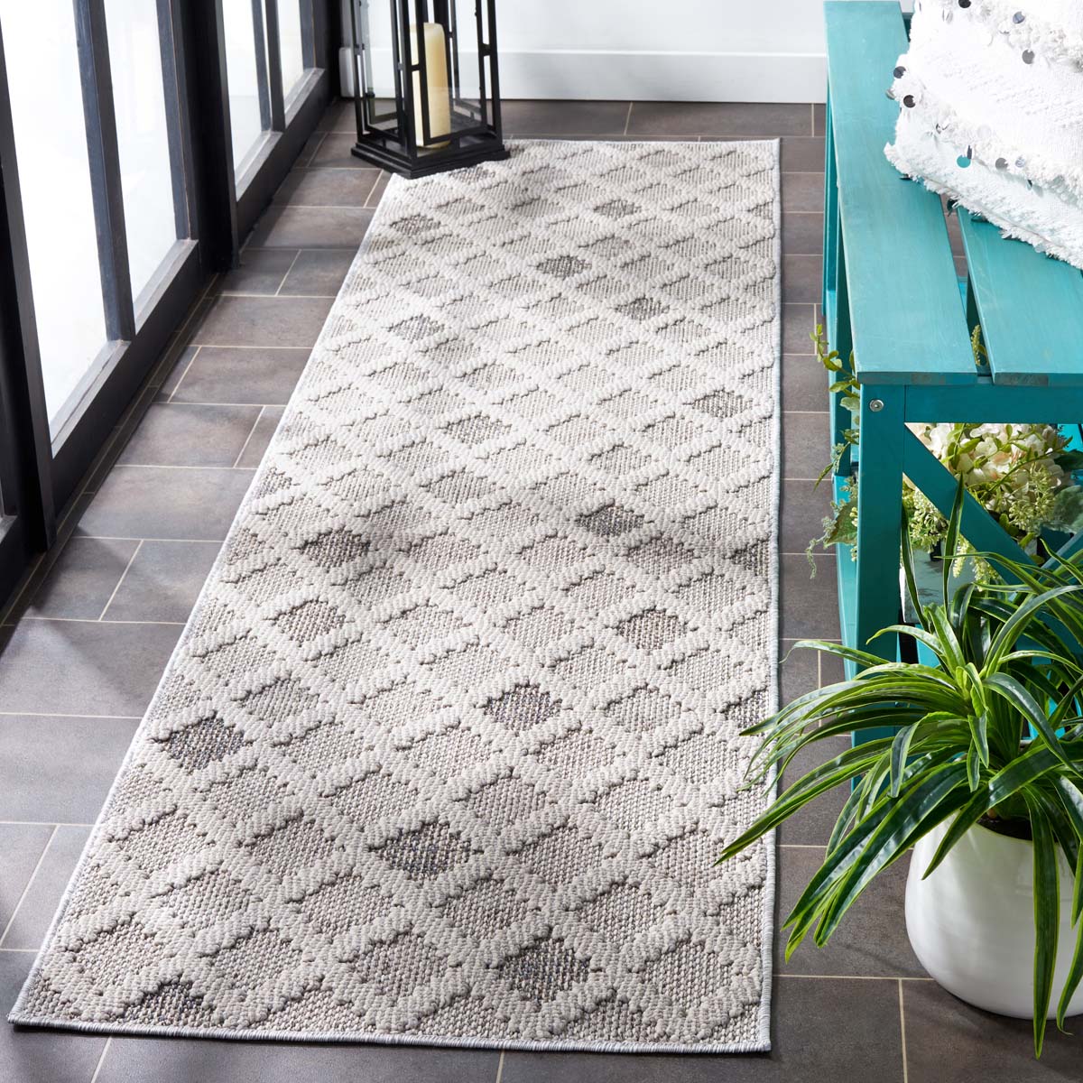 Safavieh Global 408 Rug, GLB408 - Grey / Ivory
