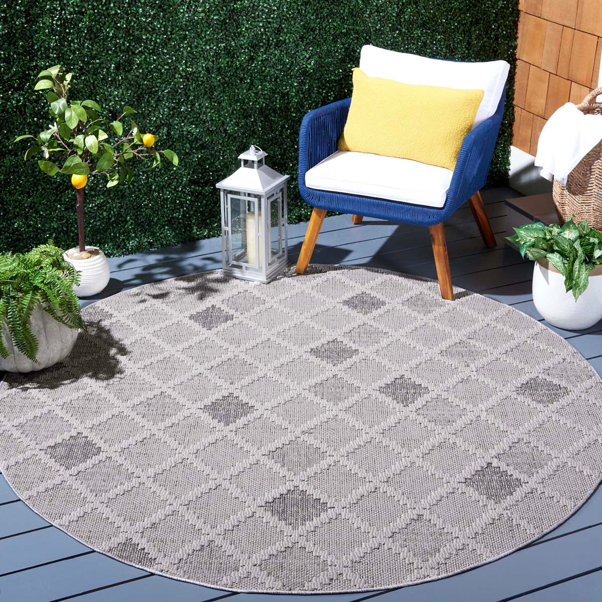 Safavieh Global 408 Rug, GLB408 - Grey / Ivory