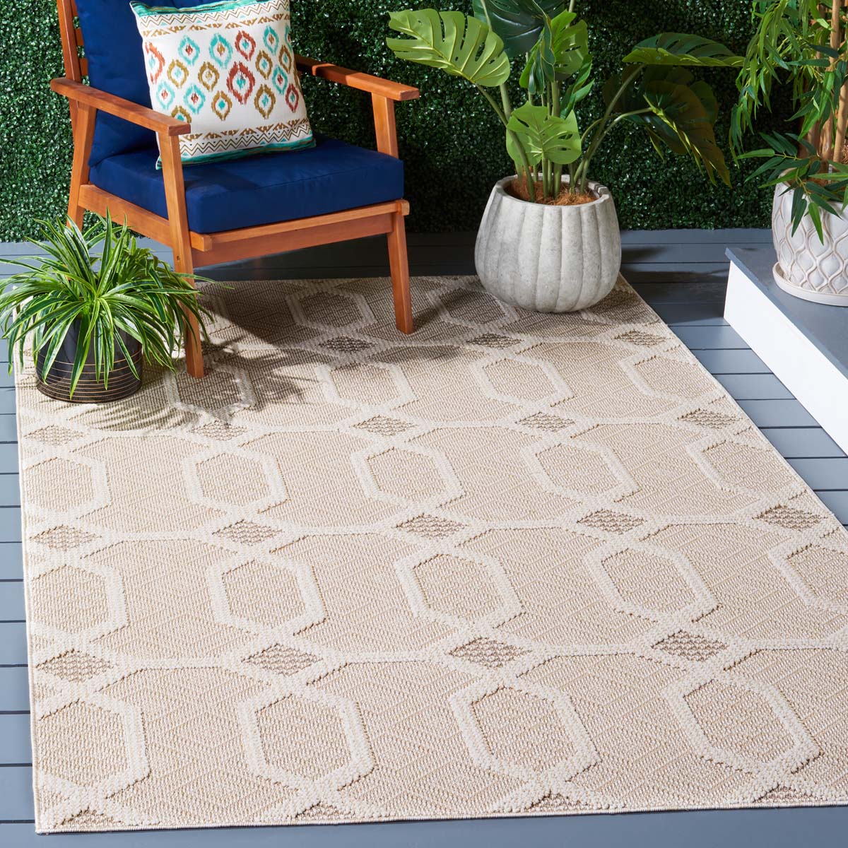 Safavieh Global 416 Rug, GLB416 - Beige / Ivory