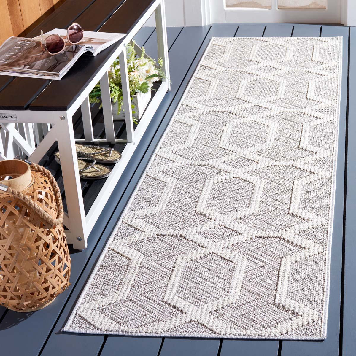 Safavieh Global 416 Rug, GLB416 - Grey / Ivory