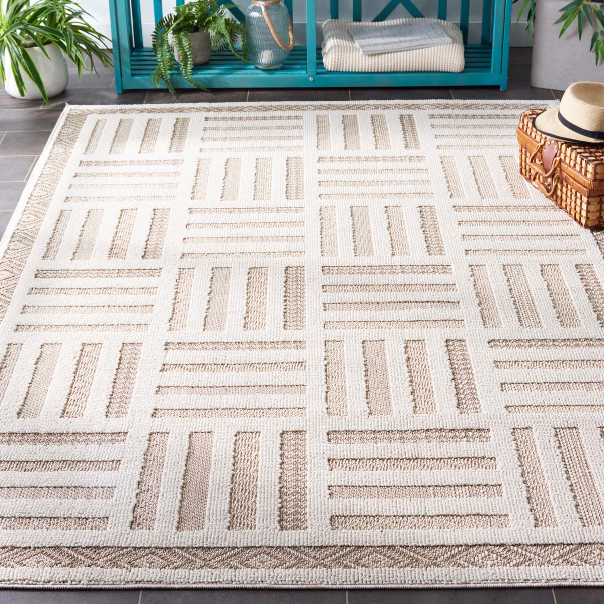 Safavieh Global 418 Rug, GLB418 - Ivory / Beige