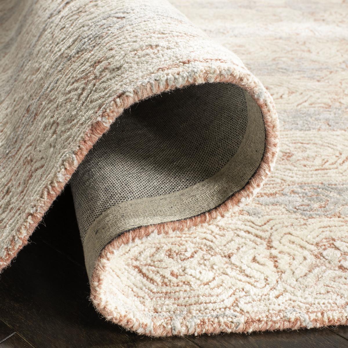 Safavieh Glamour 536 Rug, GLM536 - Light Pink / Ivory