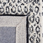 Safavieh Glamour 538 Rug, GLM538 - Charcoal / Ivory