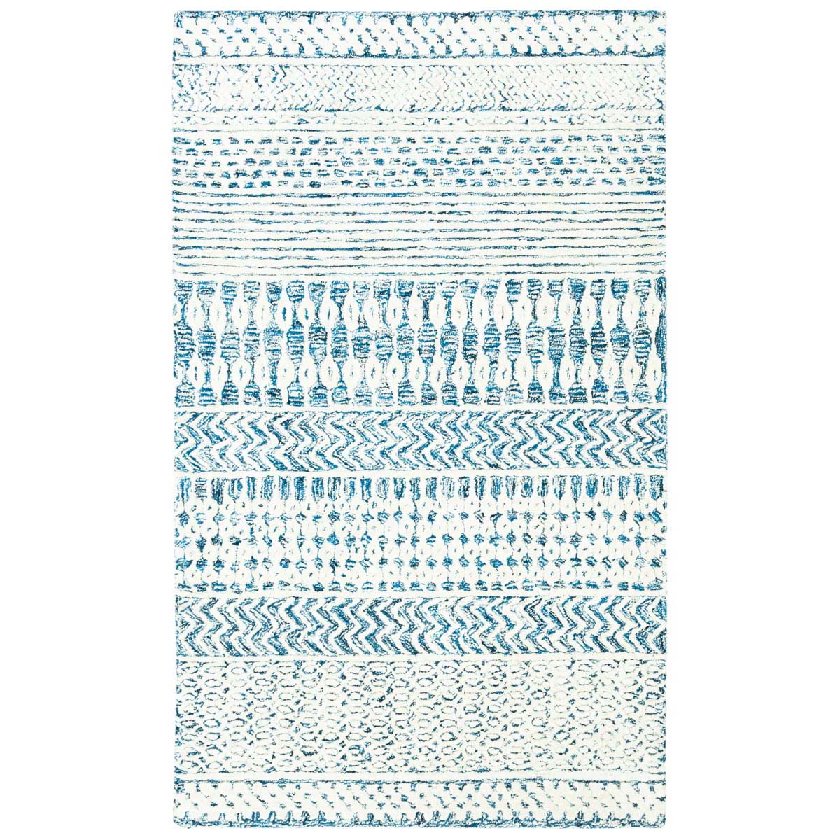 Safavieh Glamour 538 Rug, GLM538 - Navy / Ivory