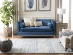 Safavieh Glamour 538 Rug, GLM538 - Navy / Ivory