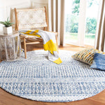 Safavieh Glamour 538 Rug, GLM538 - Navy / Ivory