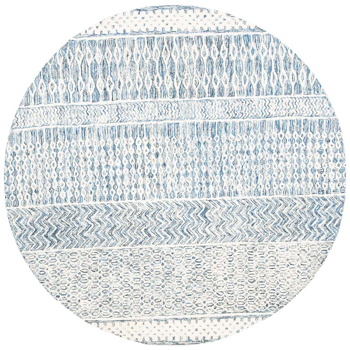 Safavieh Glamour 538 Rug, GLM538 - Navy / Ivory