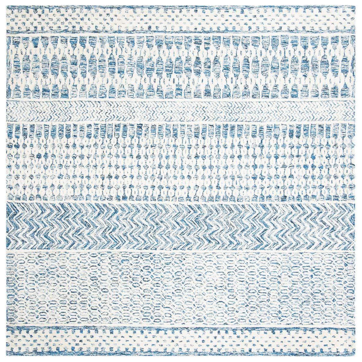 Safavieh Glamour 538 Rug, GLM538 - Navy / Ivory