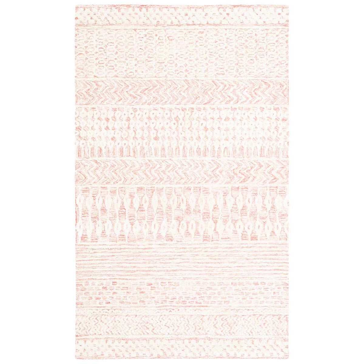 Safavieh Glamour 538 Rug, GLM538 - Light Pink / Ivory