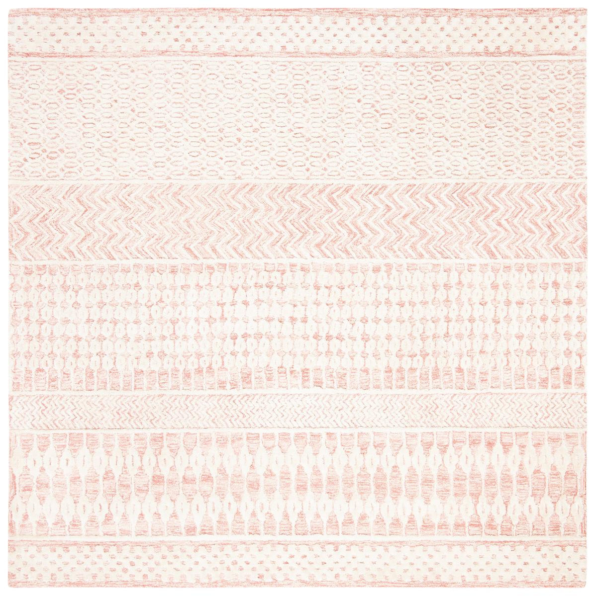 Safavieh Glamour 538 Rug, GLM538 - Light Pink / Ivory