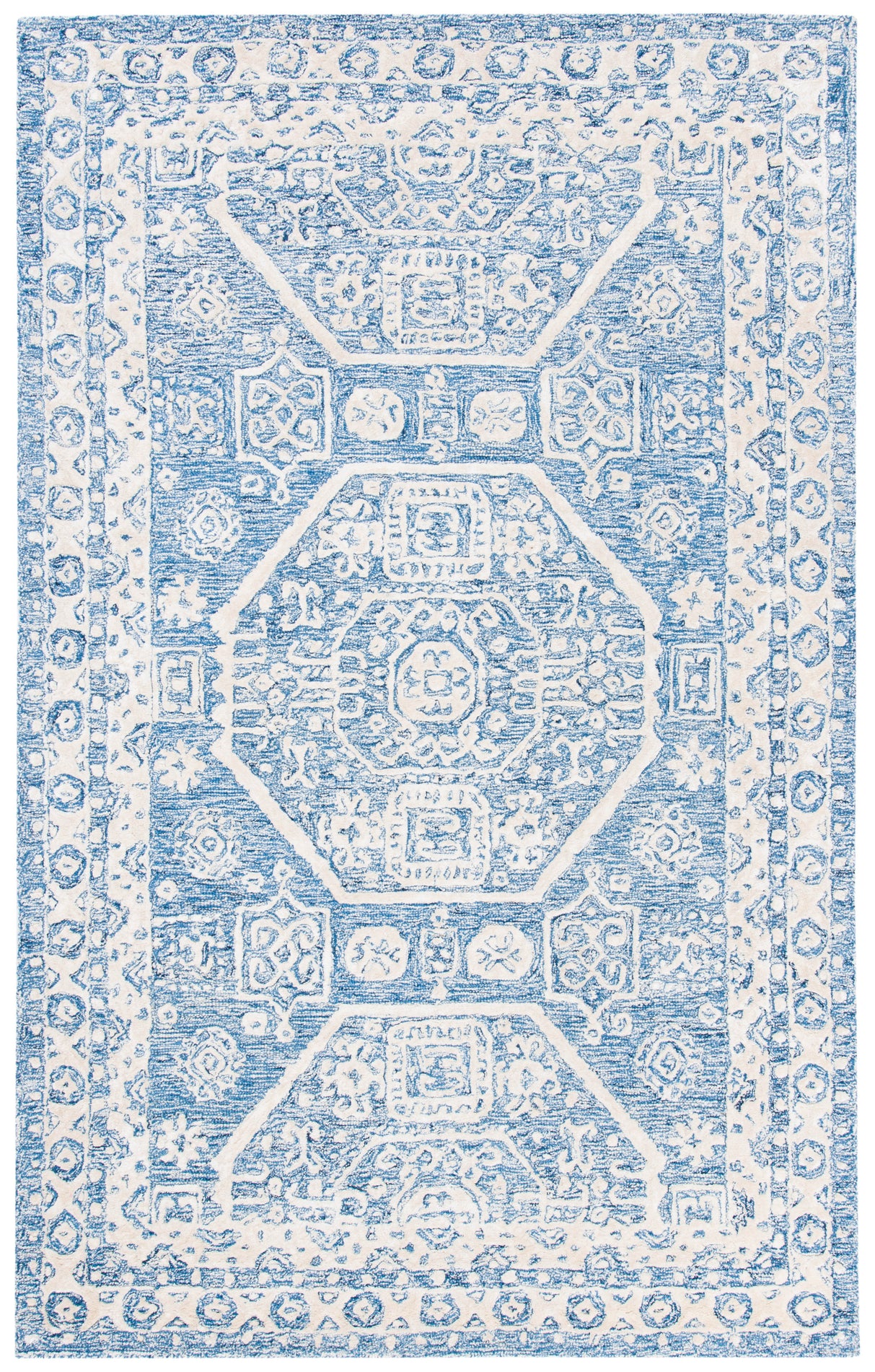 Safavieh Glamour 556 Rug, GLM556 - Navy / Ivory
