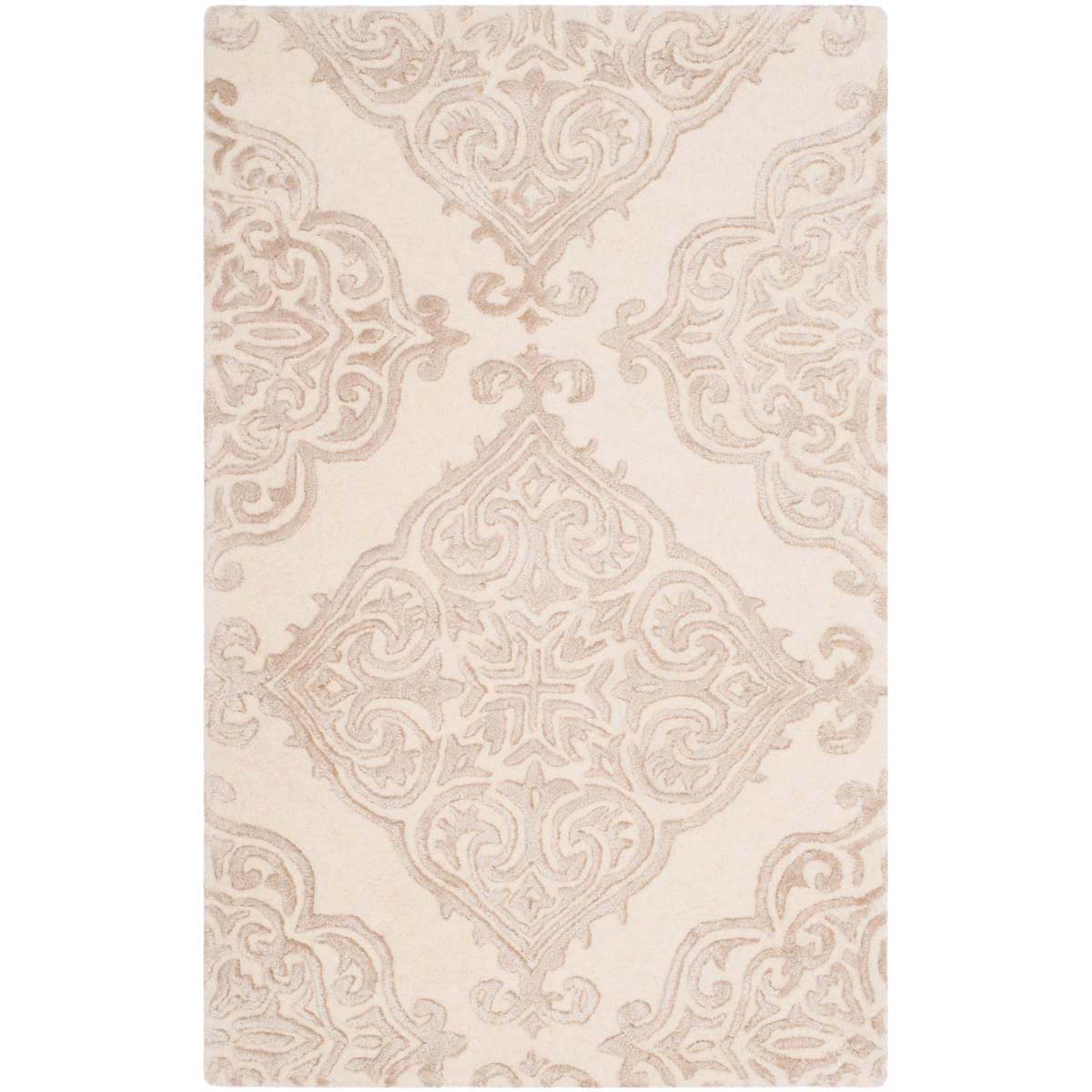 Safavieh Glamour 568 Rug, GLM568 - Ivory / Beige