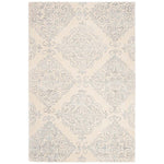 Safavieh Glamour 568 Rug, GLM568 - Ivory / Silver