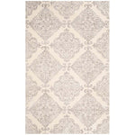 Safavieh Glamour 568 Rug, GLM568 - Ivory / Silver