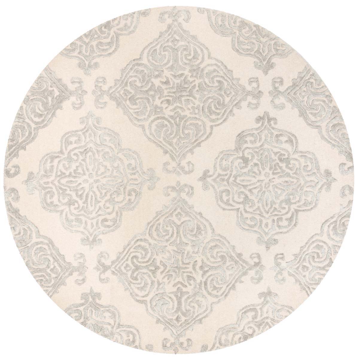 Safavieh Glamour 568 Rug, GLM568 - Ivory / Silver