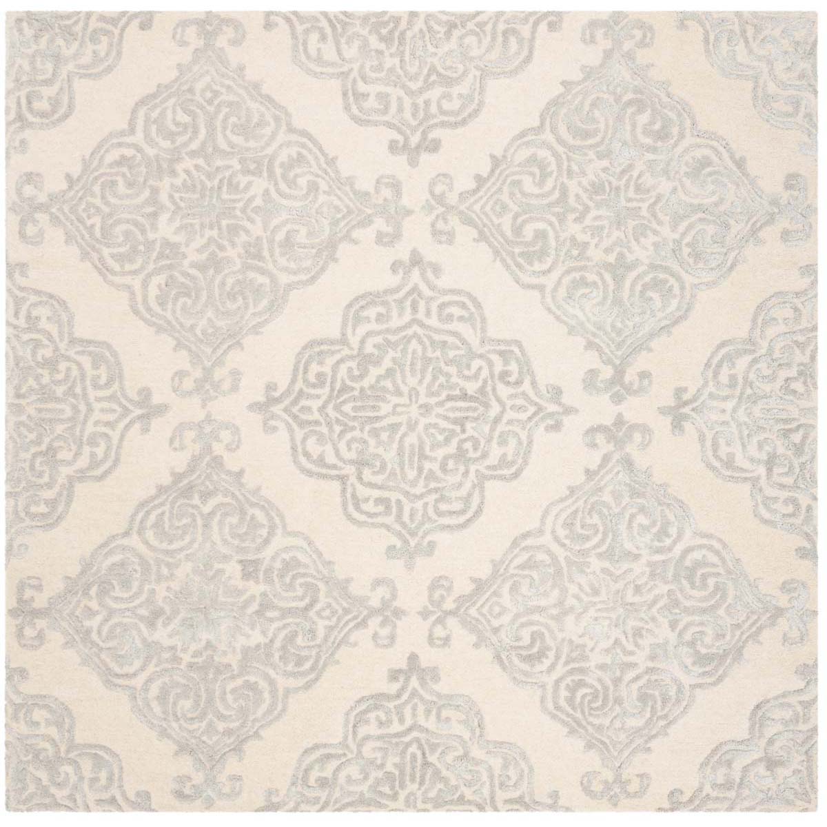 Safavieh Glamour 568 Rug, GLM568 - Ivory / Silver