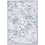 Safavieh Glamour 569 Rug, GLM569 - Ivory / Grey