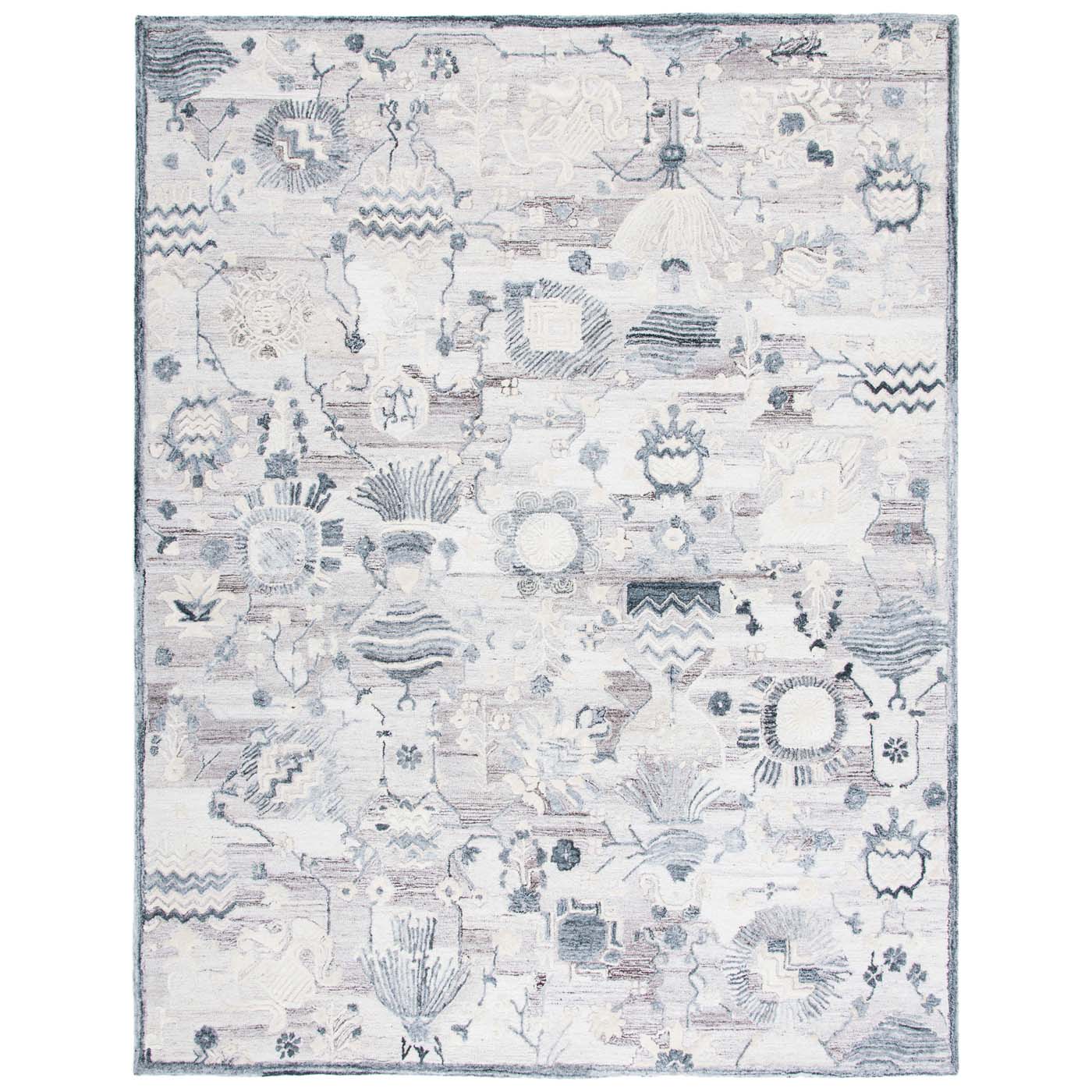 Safavieh Glamour 569 Rug, GLM569 - Light Brown / Grey