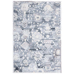 Safavieh Glamour 569 Rug, GLM569 - Grey / Ivory