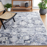 Safavieh Glamour 569 Rug, GLM569 - Grey / Ivory