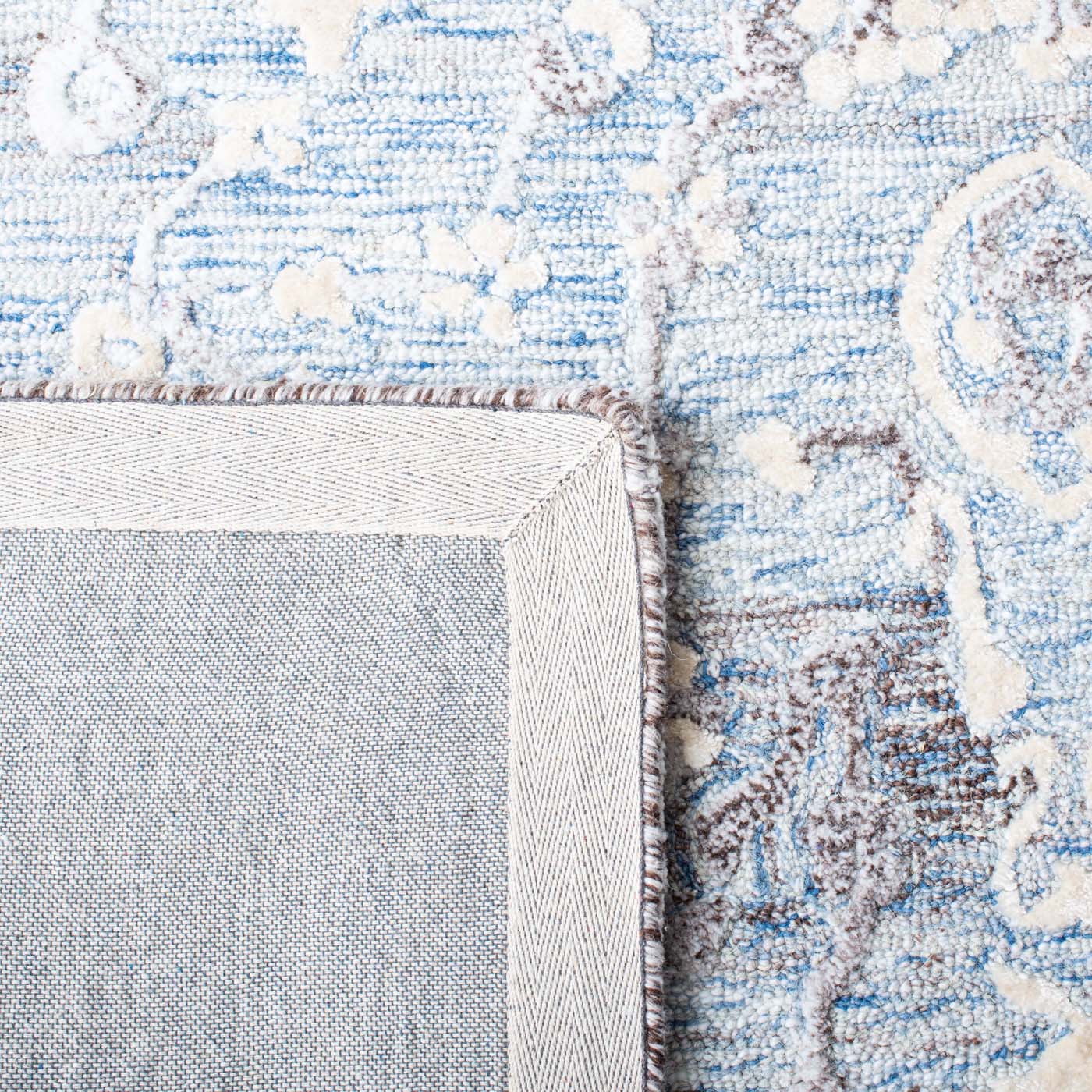 Safavieh Glamour 569 Rug, GLM569 - Light Blue / Ivory