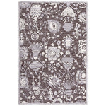 Safavieh Glamour 569 Rug, GLM569 - Dark Brown / Ivory