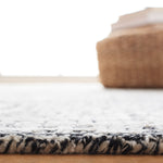 Safavieh Glamour 601 Rug, GLM601 - Black / Ivory