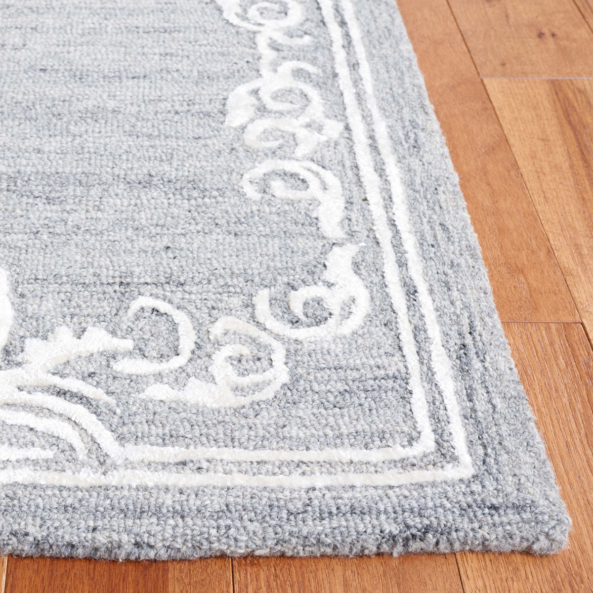 Safavieh Glamour 604 Rug, GLM604 - Grey / Ivory