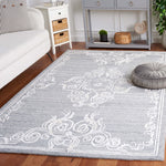Safavieh Glamour 604 Rug, GLM604 - Grey / Ivory