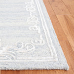 Safavieh Glamour 604 Rug, GLM604 - Silver / Ivory