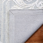 Safavieh Glamour 604 Rug, GLM604 - Silver / Ivory