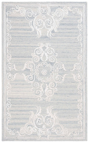 Safavieh Glamour 604 Rug, GLM604 - Silver / Ivory