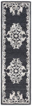 Safavieh Glamour 604 Rug, GLM604 - Black / Ivory