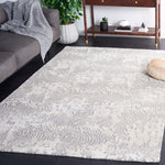 Safavieh Glamour 605 Rug, GLM605 - Light Grey / Ivory