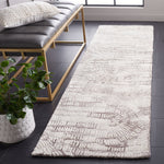 Safavieh Glamour 606 Rug, GLM606 - Brown / Ivory
