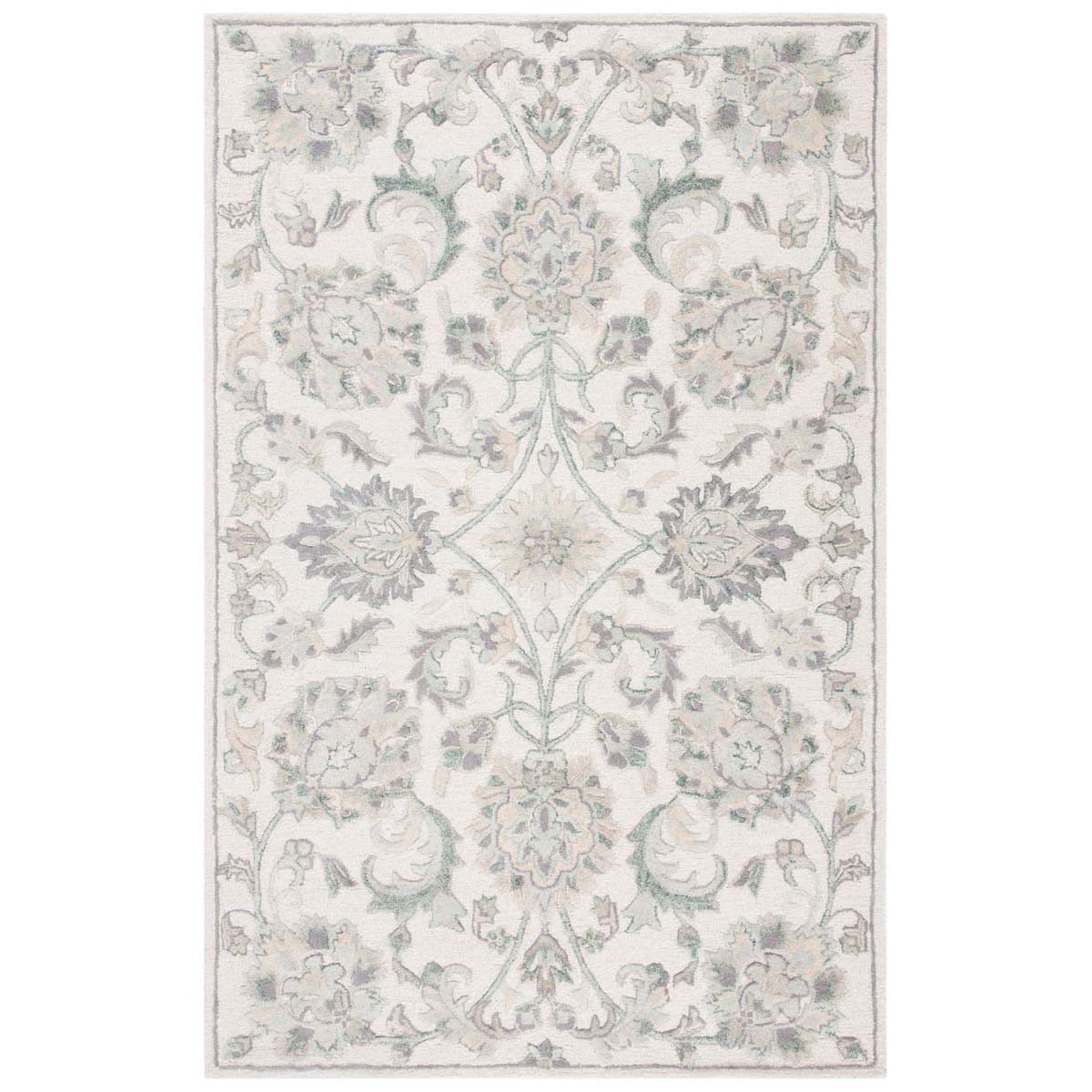 Safavieh Glamour 624 Rug, GLM624 - Ivory / Grey