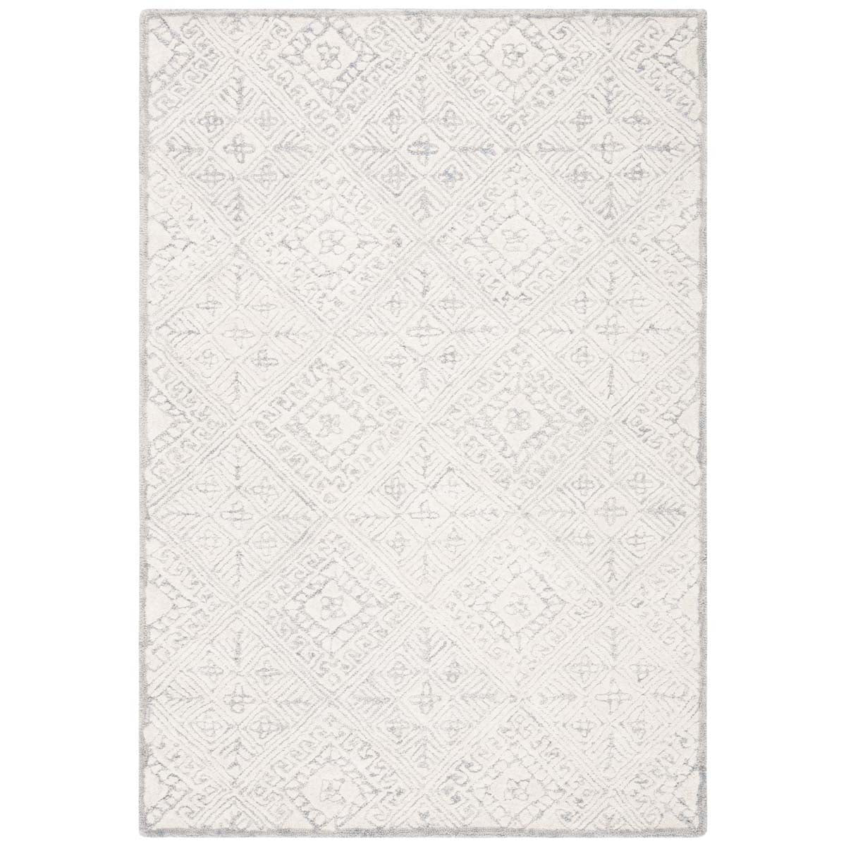 Safavieh Glamour 660 Rug, GLM660 - Grey / Ivory