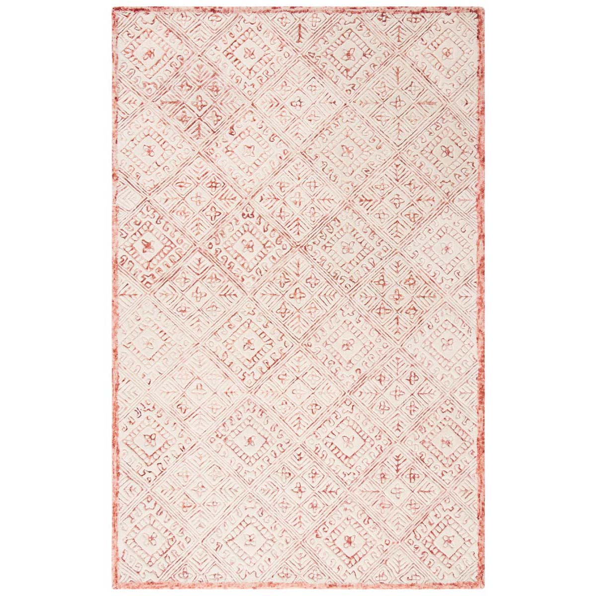 Safavieh Glamour 660 Rug, GLM660 - Pink / Ivory