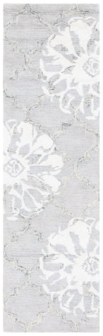 Safavieh Glamour 662 Rug, GLM662 - Silver / Ivory