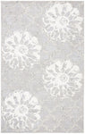 Safavieh Glamour 662 Rug, GLM662 - Silver / Ivory