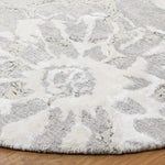 Safavieh Glamour 662 Rug, GLM662 - Silver / Ivory