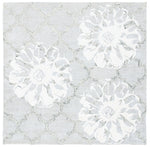 Safavieh Glamour 662 Rug, GLM662 - Silver / Ivory