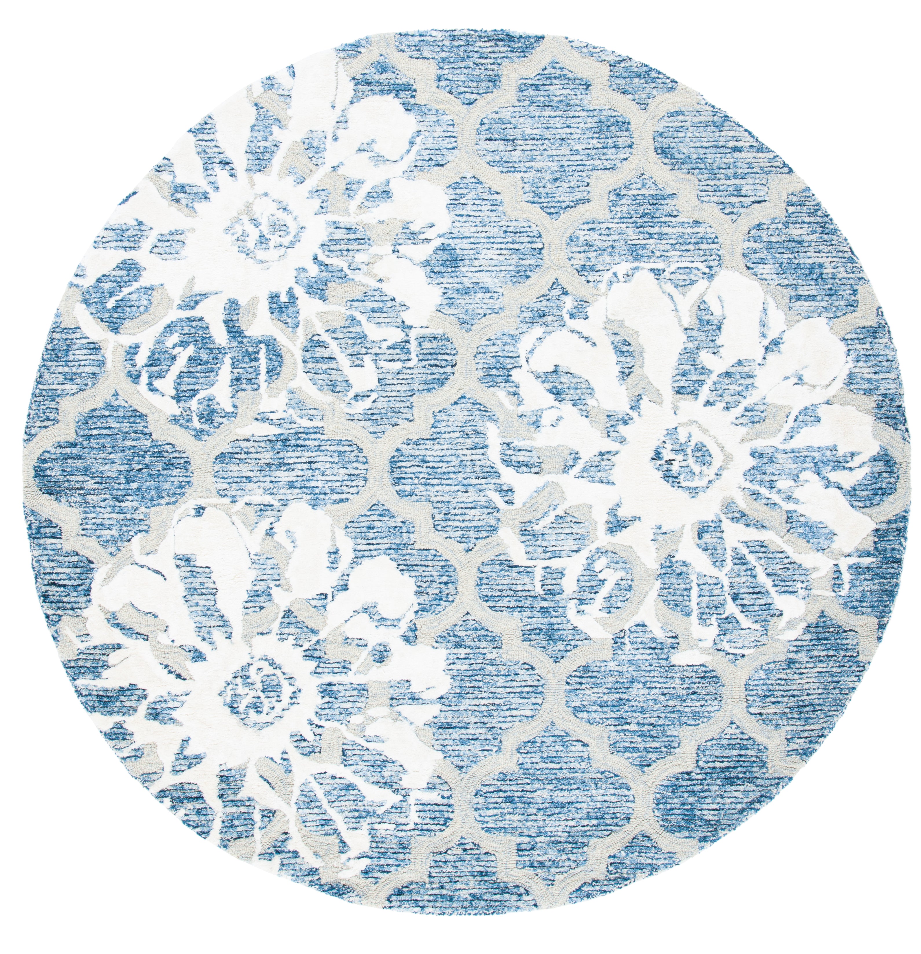 Safavieh Glamour 662 Rug, GLM662 - Navy / Ivory