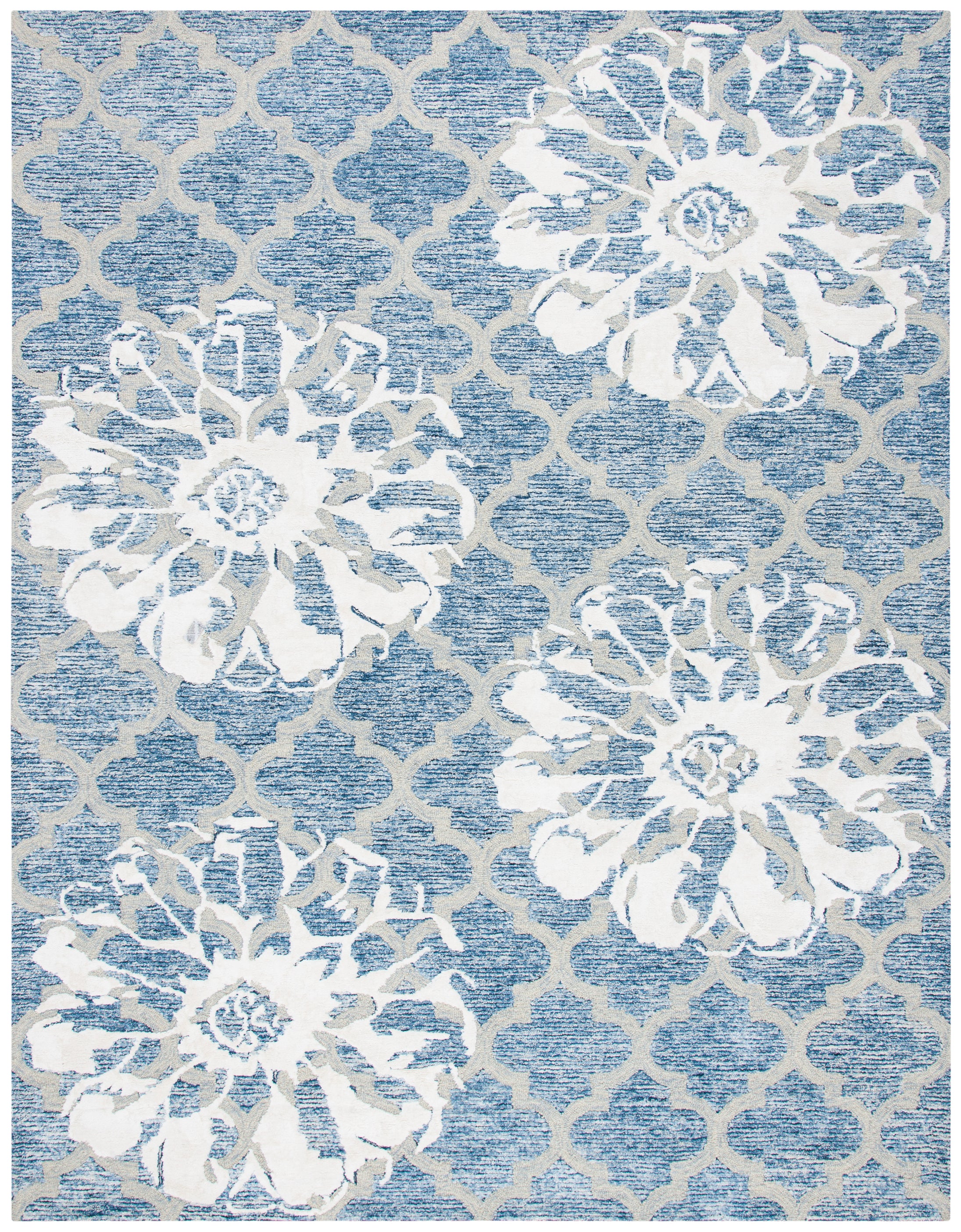 Safavieh Glamour 662 Rug, GLM662 - Navy / Ivory