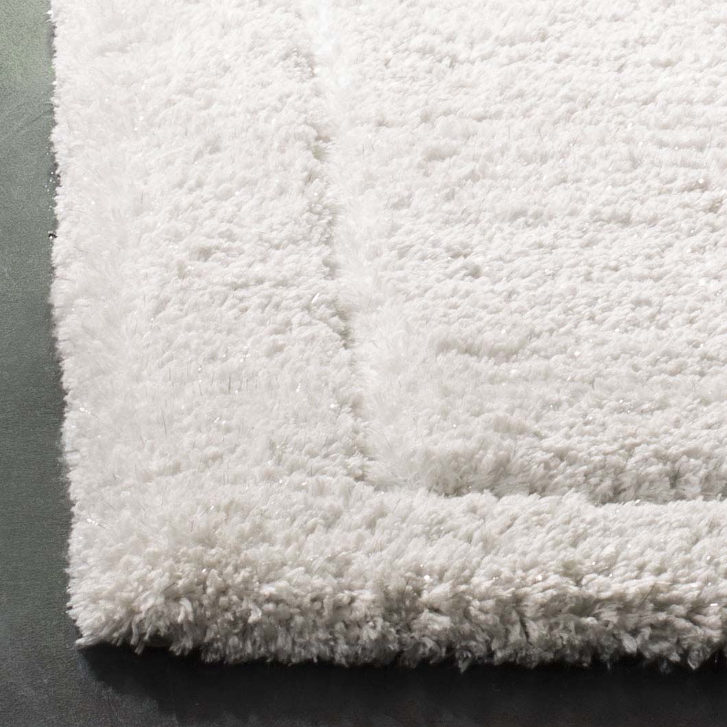 Safavieh Glamour Shag 101 Rug, GLS101 - Ivory