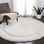 Safavieh Glamour Shag 101 Rug, GLS101 - Ivory